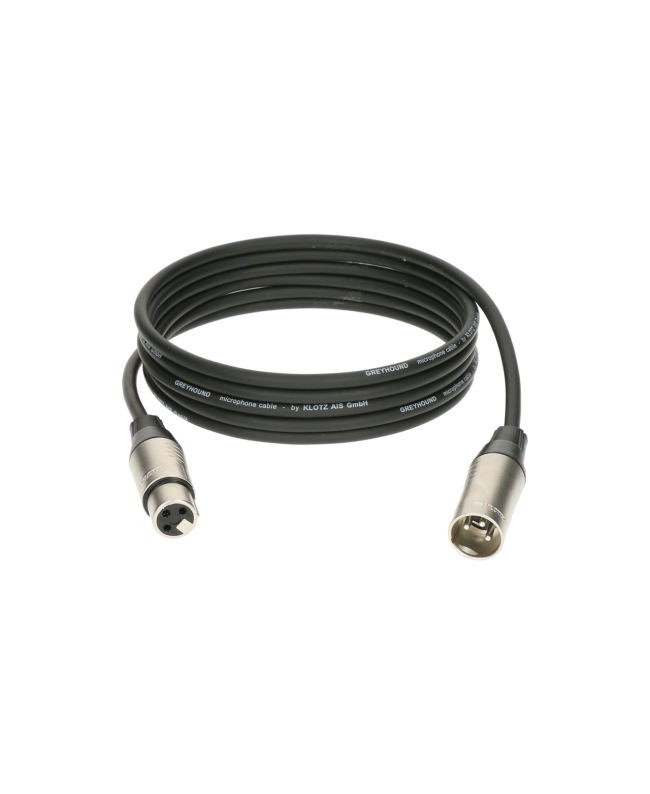 KLOTZ GRG1FM10.0 GREYHOUND Master Pack (10 Stck) XLR Mikrofonkabel