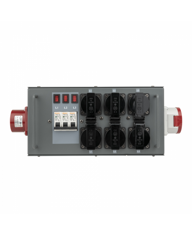 Showgear Powersplit 16 CEE 16 A Verteiler