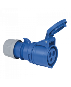 PCE CEE 16 A/240 V - 3P Plug female Connettori volanti CEE