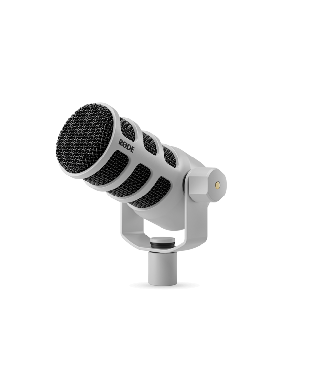 RODE PodMic White Broadcast Microphones