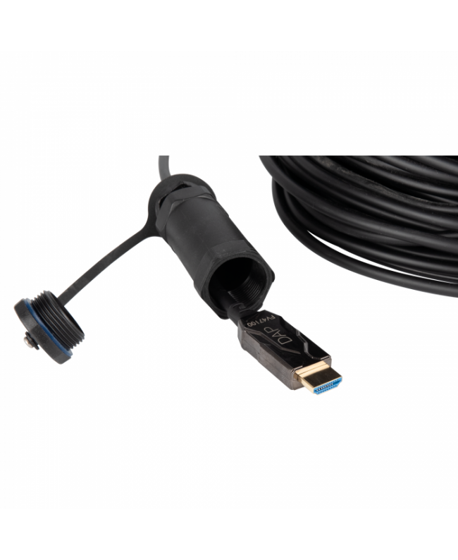 DAP Armoured HDMI 2.1 AOC 8K Fibre Cable 100 m HDMI AOC Cables