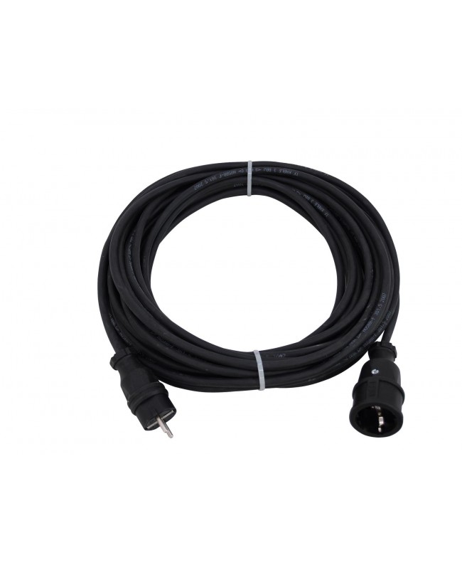 PSSO Extension 3x1.5 5m bk SCHUKO Extension Cables