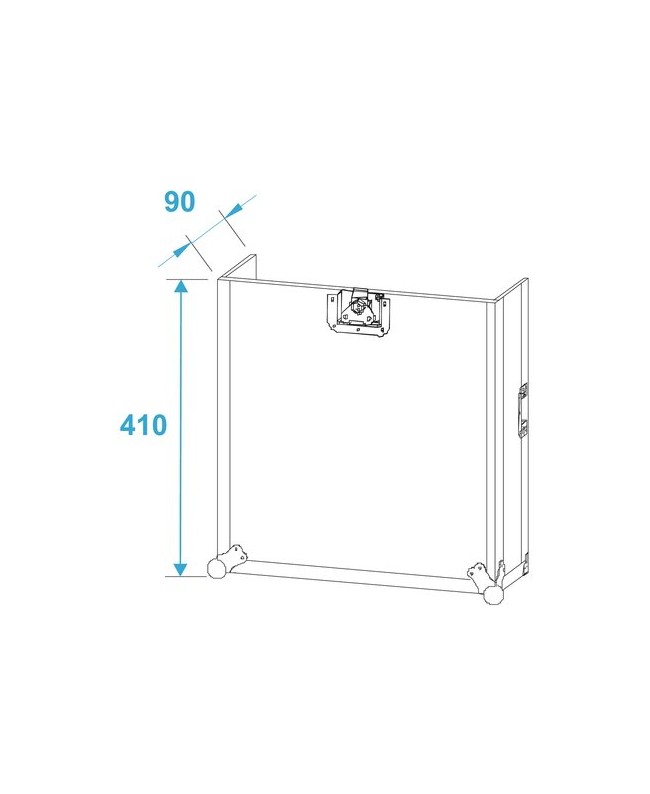 ROADINGER Special Combo Case Pro, 6U 19" Racks