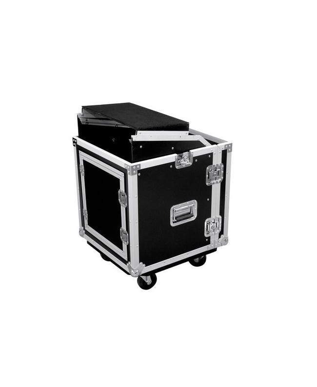 ROADINGER Special Combo Case LS5 Laptop Desk, 12U 19" Rack