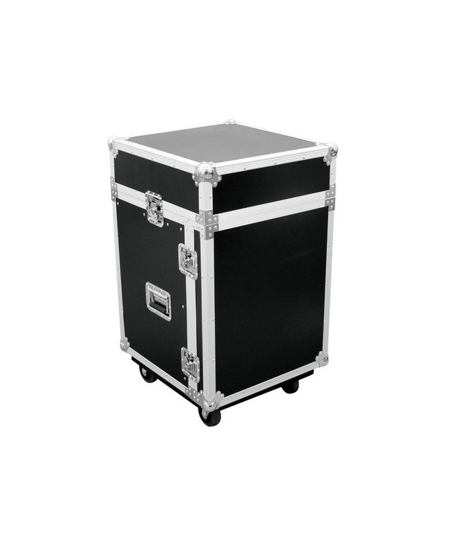ROADINGER Special Combo Case LS5 Laptop Desk, 14U 19" Racks