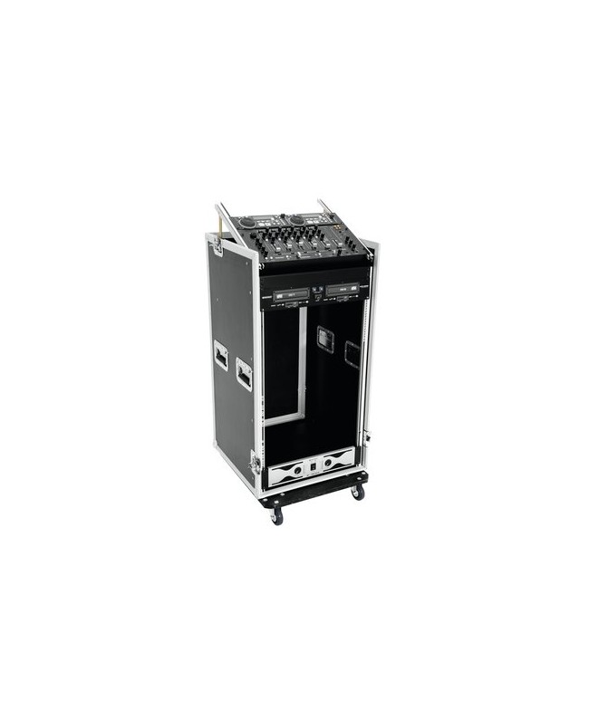 ROADINGER Special Combo Case Pro, 20U con ruote Rack 19"