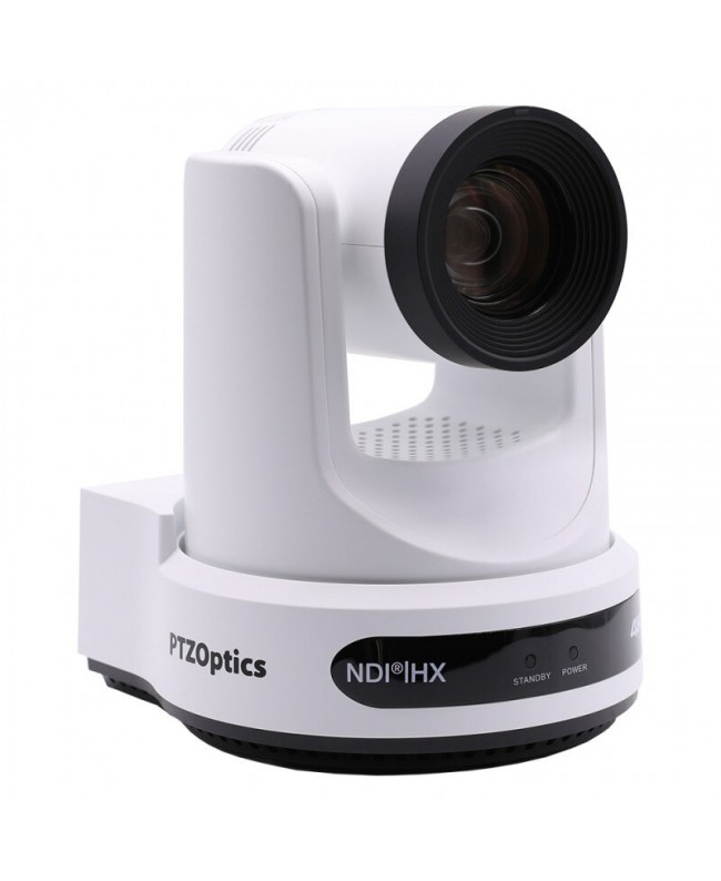 PTZOptics Move 4K 20X white PTZ Cameras