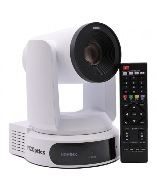 PTZOptics Move 4K 30X white PTZ Cameras