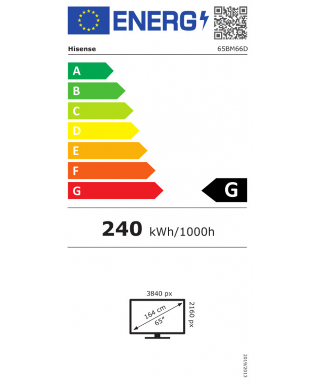 Hisense 100BM66D 100” 4K UHD Digital Signage Display - 24/7 Operation Digital Signage Displays