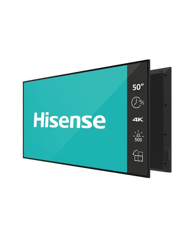 Hisense 50GM50D 50” 4K UHD Digital Signage Display - 18/7 Operation Digital Signage Displays