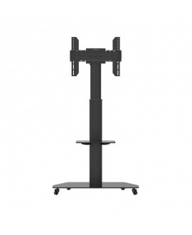 CELEXON Professional height adjustable Display Trolley for 32-70" Monitors - black Floor Supports