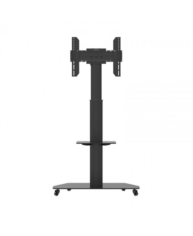 CELEXON Professional height adjustable Display Trolley for 32-70" Monitors - black Floor Supports