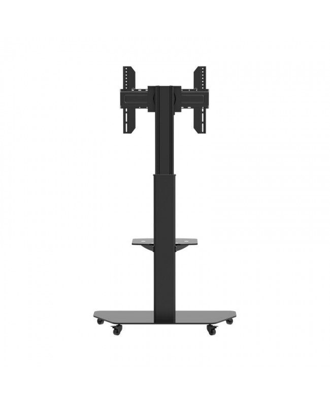 CELEXON Professional height adjustable Display Trolley for 32-70" Monitors - black Floor Supports