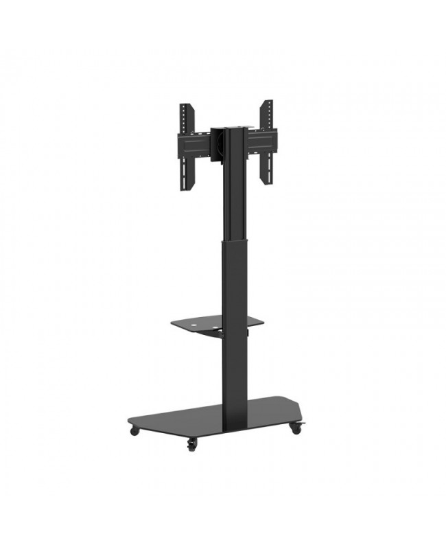 CELEXON Professional height adjustable Display Trolley for 32-70" Monitors - black Floor Supports