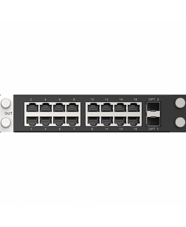 Novastar-Senderkarte 16x RJ45 plus 2x Glasfaser 4K H-Serie Funktionsmodule