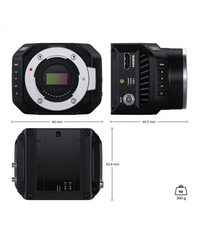 Blackmagic Design Micro Studio Camera 4K G2 Cineprese digitali professionali