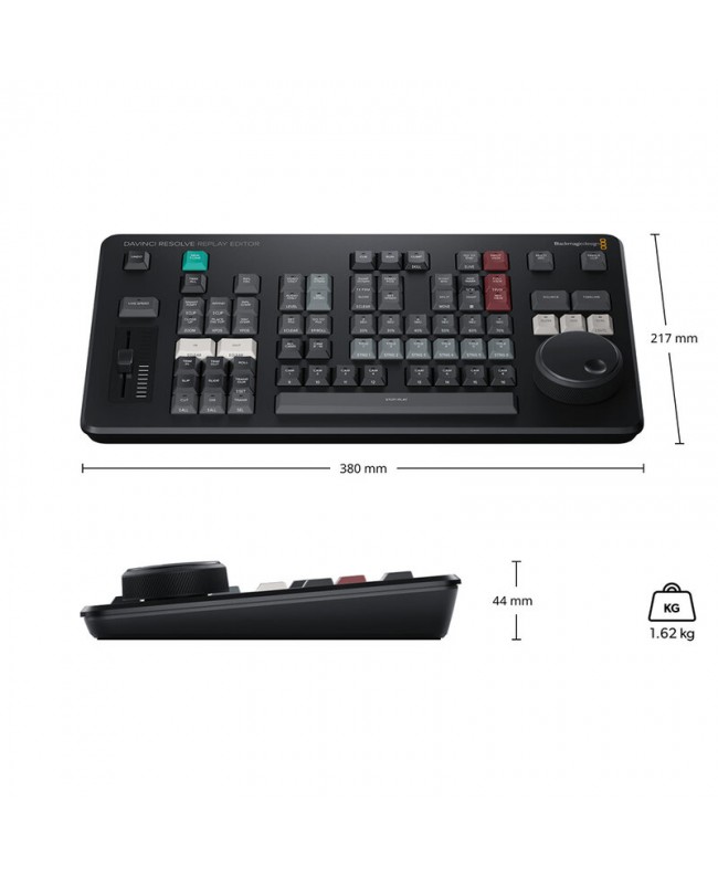 Blackmagic Design DaVinci Resolve Replay Editor Attrezzature di produzione video