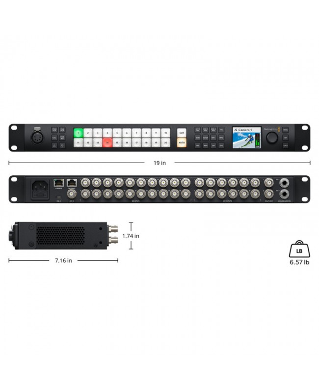 Blackmagic Design ATEM 2 M/E Constellation HD Production Mixer & Switcher