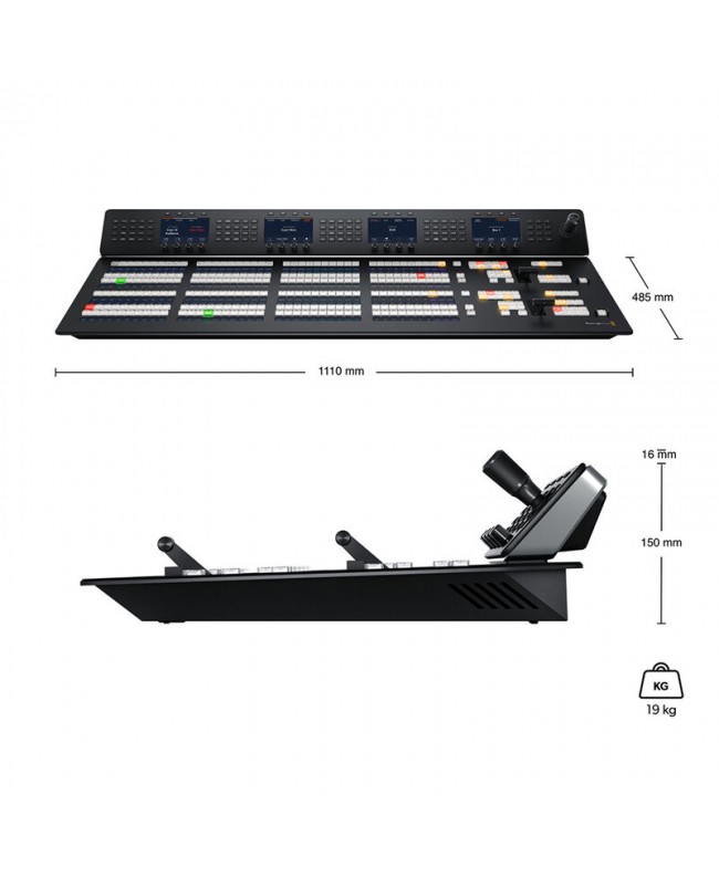 Blackmagic Design ATEM 2 M/E Advanced Panel 40 Mixer e Switcher di produzione