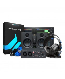 PreSonus AudioBox USB 96 Studio Ultimate Bundle - 25th Anniversary Aktive Nearfield Monitore