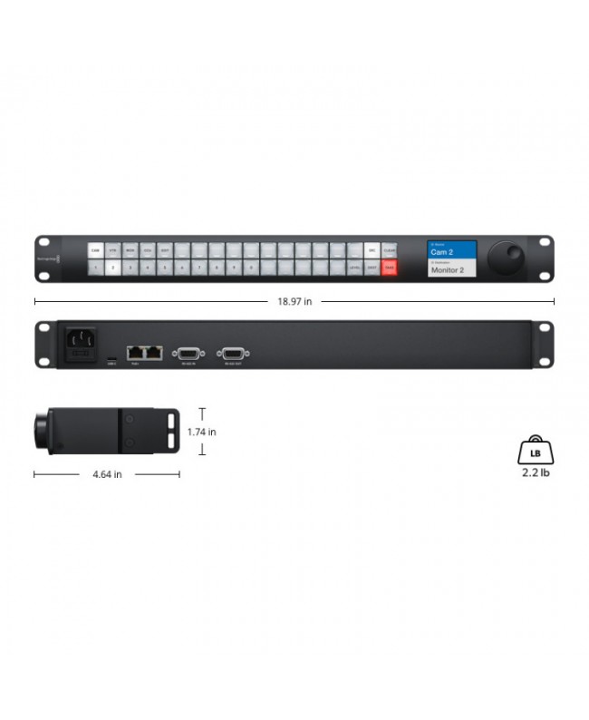Blackmagic Design Videohub Master Control Pro Matrici Video