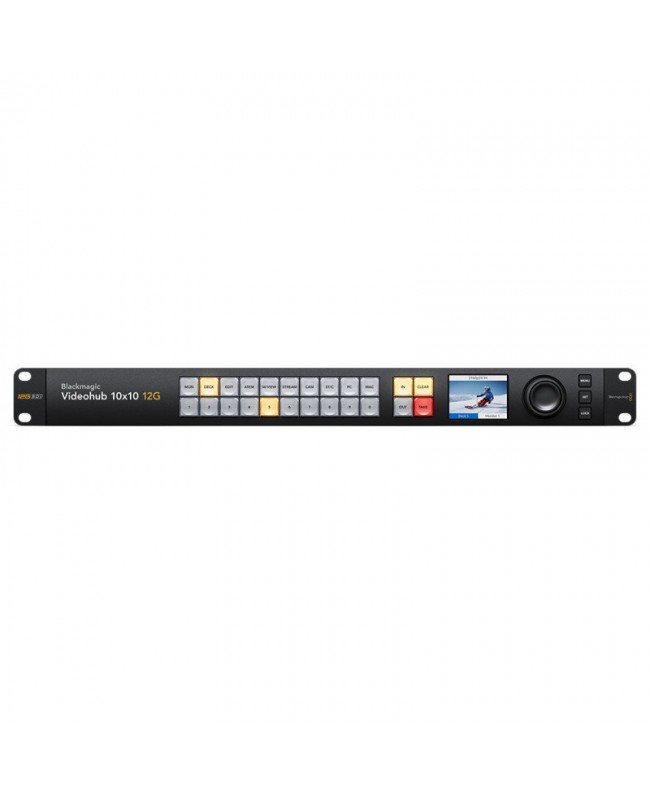 Blackmagic Design Videohub 10x10 12G Mixer Video & Switcher