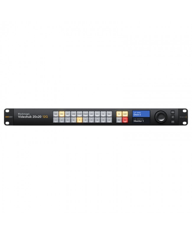 Blackmagic Design Videohub 20x20 12G Mixer Video & Switcher