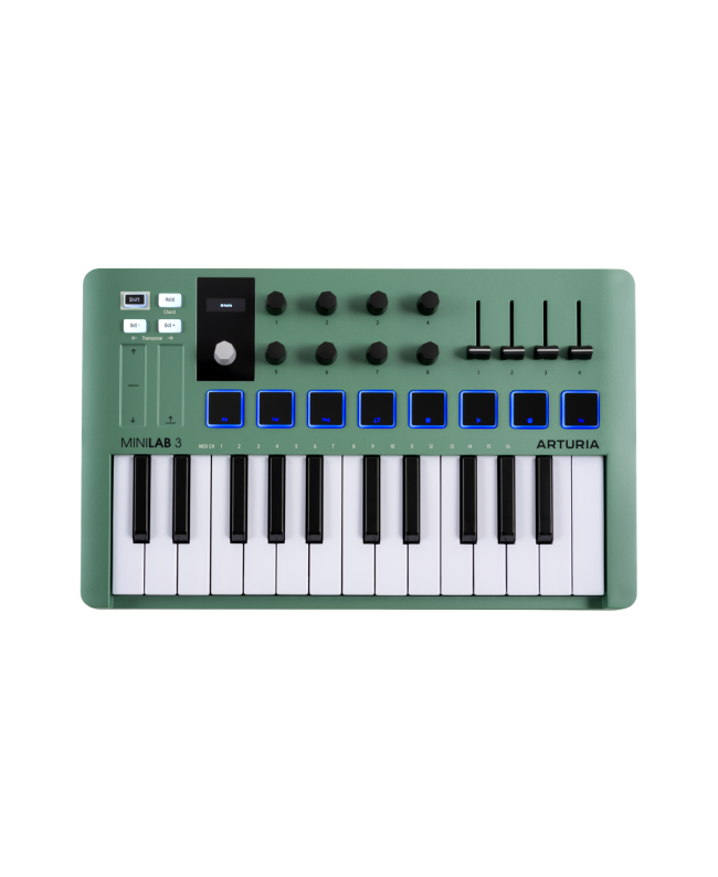 Arturia MiniLab 3 Mint MIDI Masterkeyboards