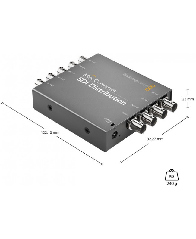 Blackmagic Design Mini Converter SDI Distribution Convertitori Segnale Video