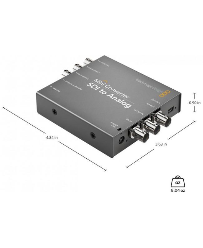 Blackmagic Design Mini Converter SDI to Analog Convertitori