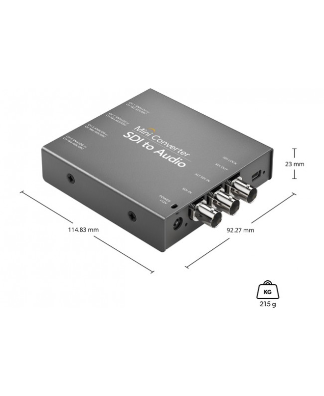 Blackmagic Design Mini Converter SDI to Audio Videosignalwandler