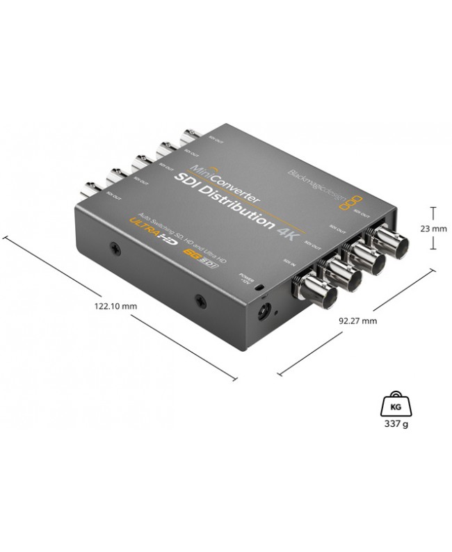 Blackmagic Design Mini Converter SDI Distribution 4K Convertitori Segnale Video