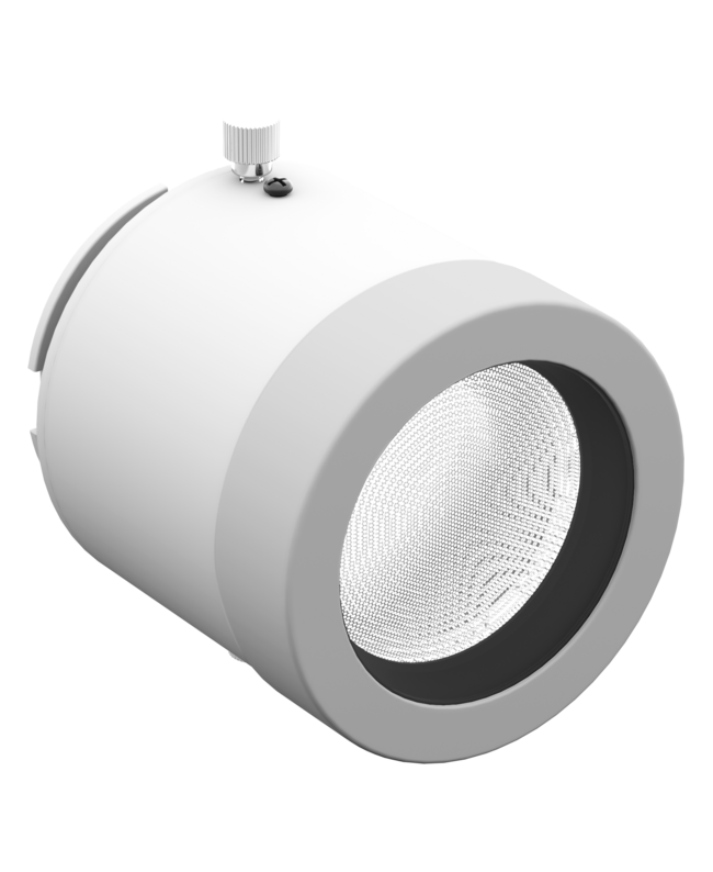 PROLIGHTS EclDisplay WashLens 15°- 30° White Optiken für Gallery-Spots