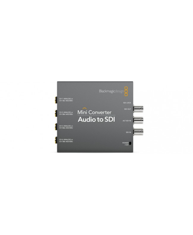 Blackmagic Design Mini Converter Audio to SDI Convertitori