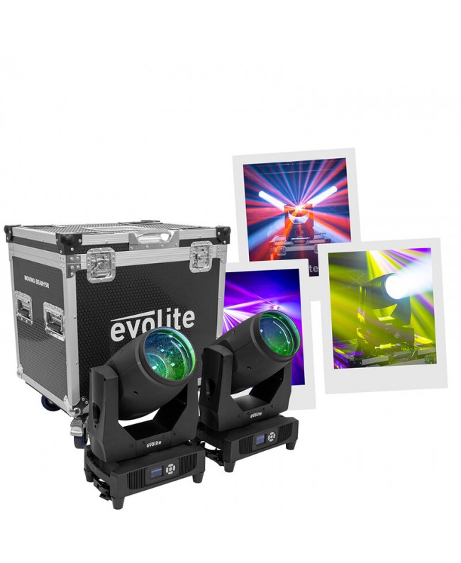 EVOLITE Moving Beam 15R Set Movinglights Beam