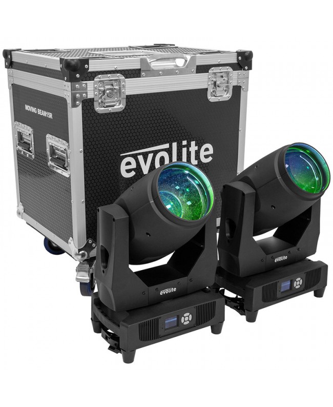 EVOLITE Moving Beam 15R Set Teste mobili Beam