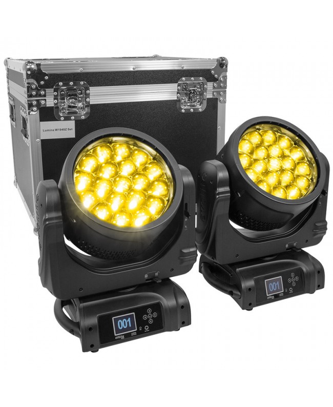 EVOLITE PRO Lumina W1940Z Set Movinglights Wash