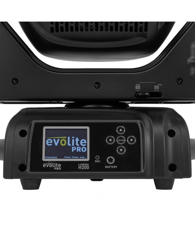 EVOLITE PRO Lumina H200 Set Movinglights Spot