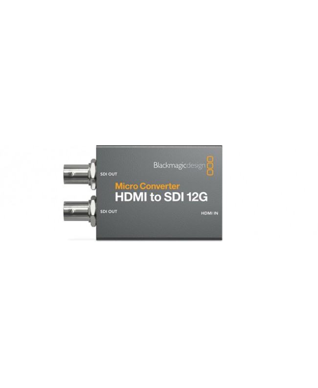 Blackmagic Design Micro Converter HDMI to SDI 12G Convertitori Segnale Video