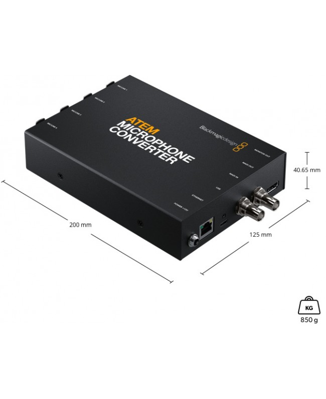 Blackmagic Design ATEM Microphone Converter Convertitori