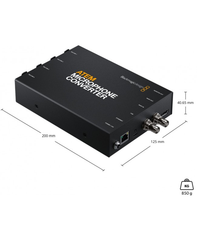 Blackmagic Design ATEM Microphone Converter Videosignalwandler
