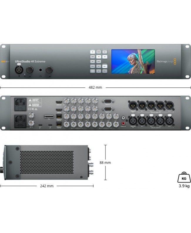 Blackmagic Design UltraStudio 4K Extreme 3 Video Recorder & Player