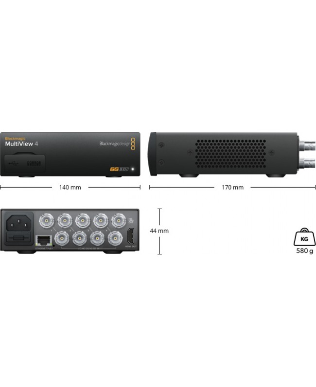 Blackmagic Design MultiView 4 Convertitori