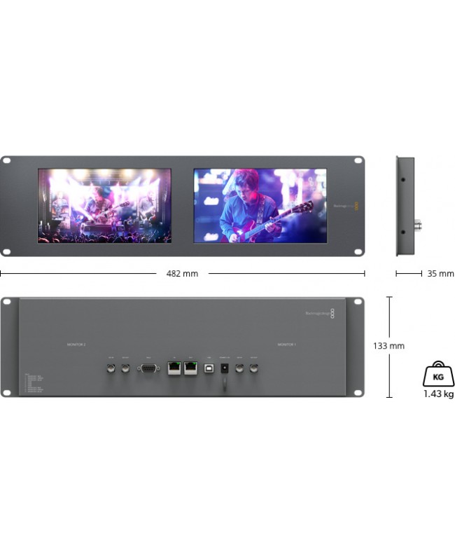 Blackmagic Design SmartView Duo 2 Convertitori