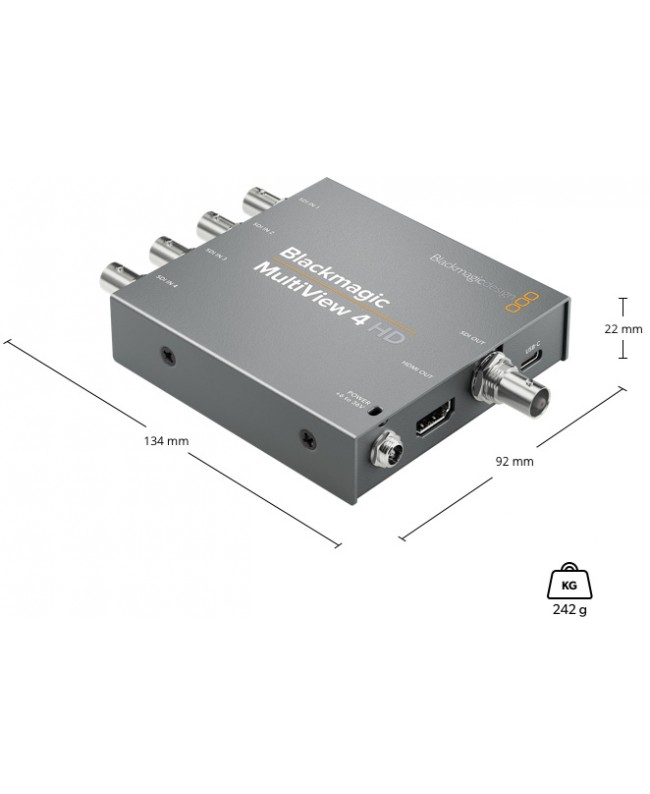 Blackmagic Design MultiView 4 HD Convertitori