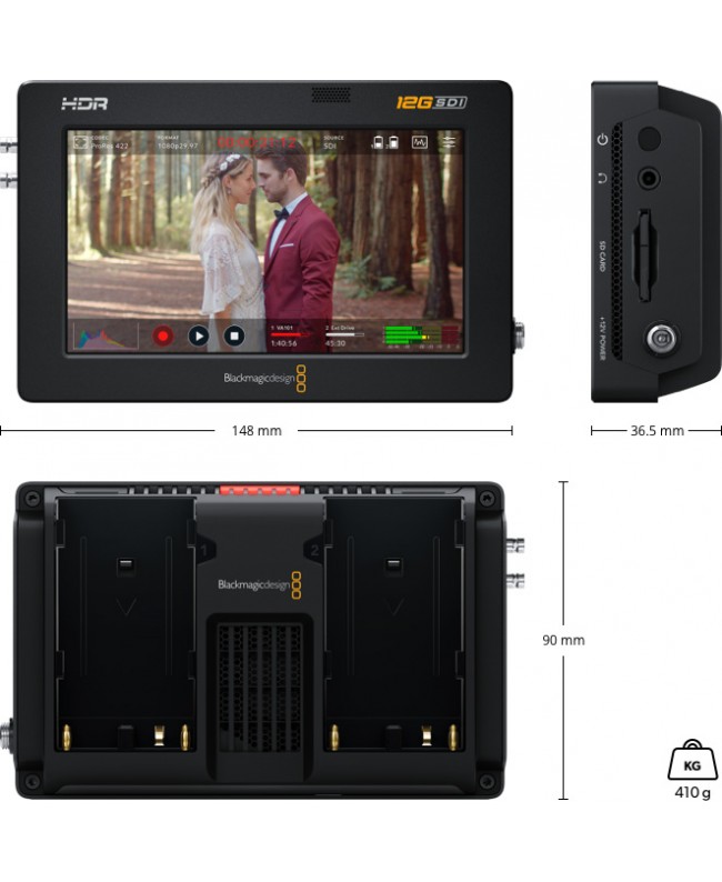 Blackmagic Design Video Assist 5 12G HDR Video-Controller