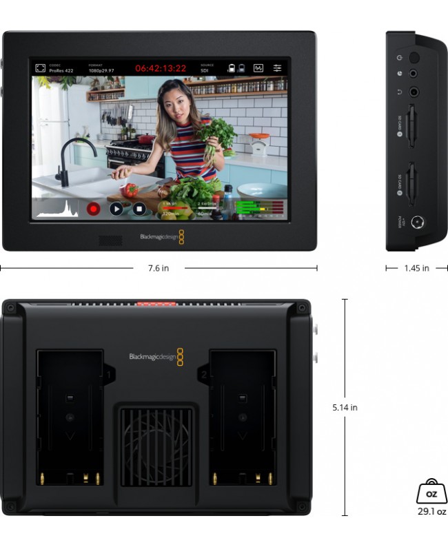 Blackmagic Design Video Assist 7 3G Video Controllers