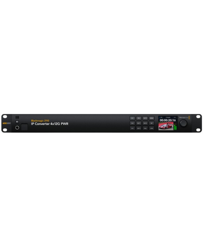 Blackmagic Design 2110 IP Converter 4x12G PWR Convertitori