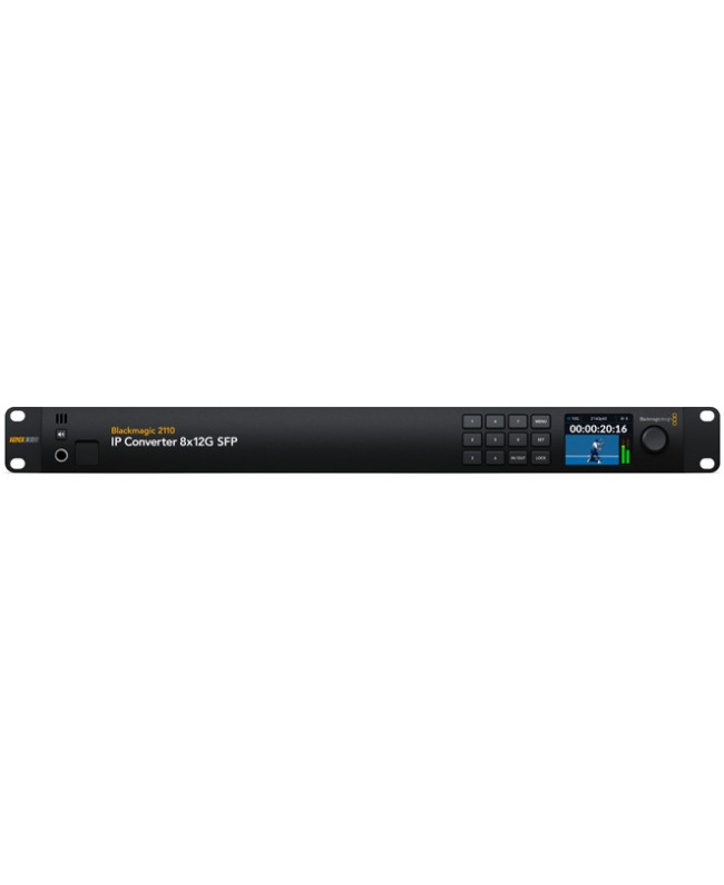 Blackmagic Design 2110 IP Converter 8x12G SFP Convertors