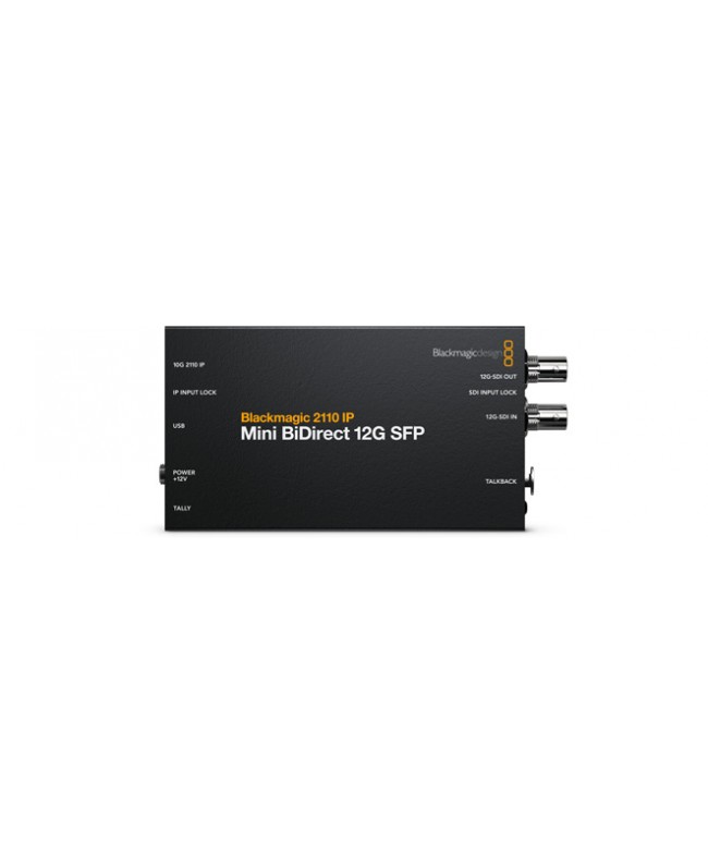 Blackmagic Design 2110 IP Mini BiDirect 12G SFP Convertitori